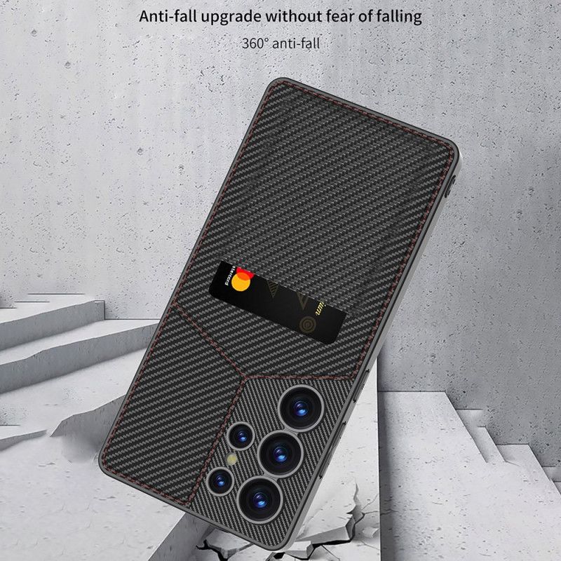 Coque Samsung Galaxy S25 Ultra 5G Porte-Cartes et Béquille GKK