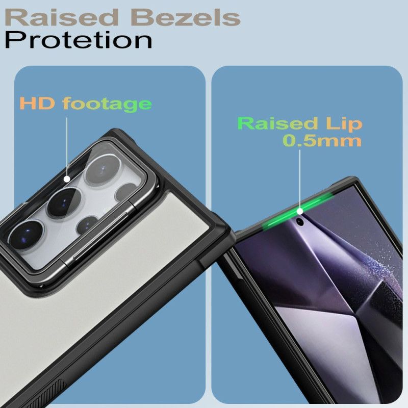 Coque Samsung Galaxy S25 Ultra 5G Protection d'Objectif et Support