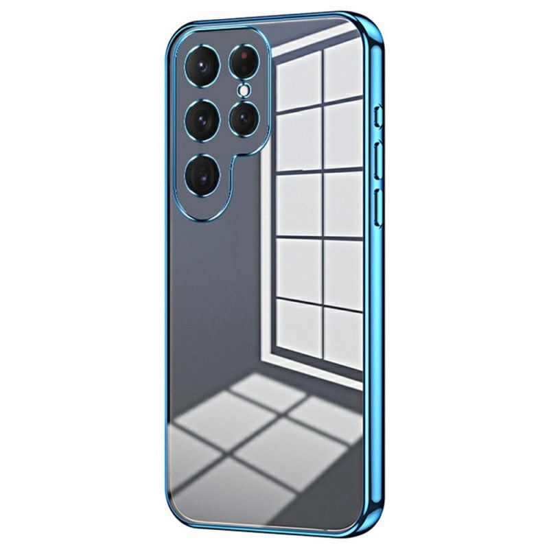 Coque Samsung Galaxy S25 Ultra 5G Rebord Style Métallisé