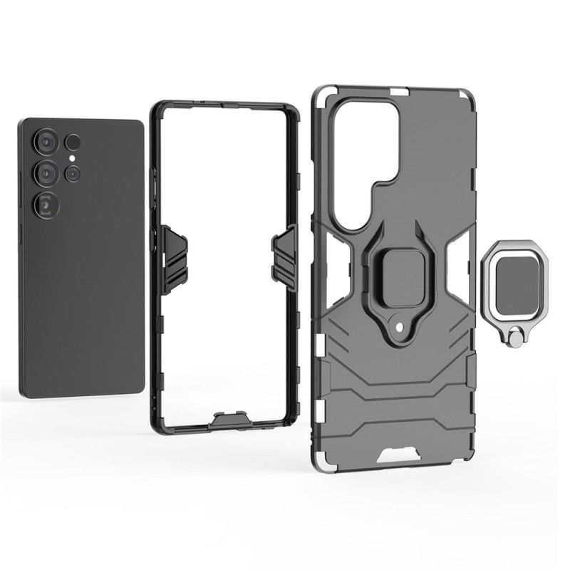 Coque Samsung Galaxy S25 Ultra 5G Ring Résistante