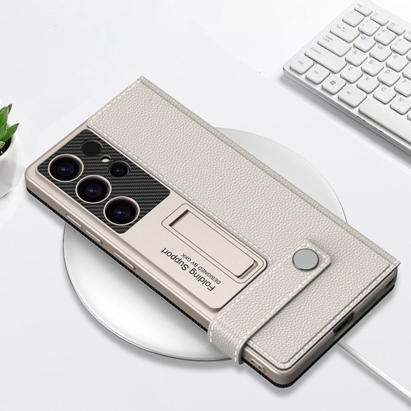 Coque Samsung Galaxy S25 Ultra avec Porte-Cartes et Support GKK