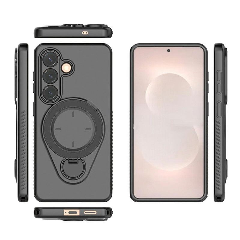 Coque Samsung Galaxy S26 Anneau-Support Pivotant Magnétique
