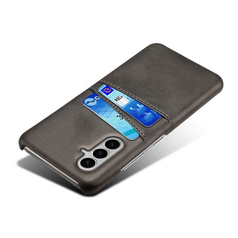 Coque Samsung Galaxy S26 Effet Cuir Porte-Cartes