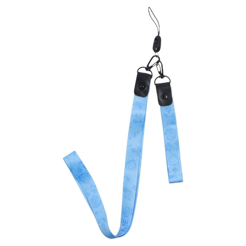 Coque Samsung Galaxy S26 Fleurs et Strass à Lanière KADEM