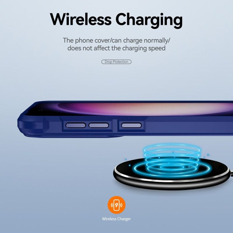 Coque Samsung Galaxy S26 Plus Antichoc avec Cadre d'Objectif