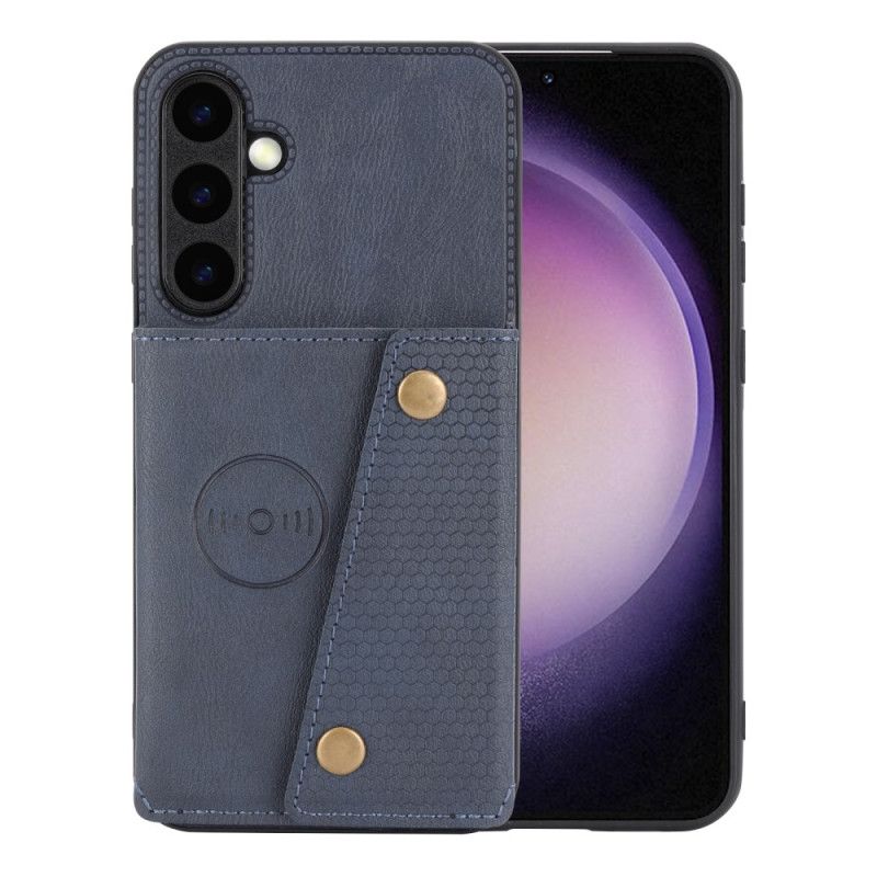 Coque Samsung Galaxy S26 Plus Effet Cuir Porte-Cartes