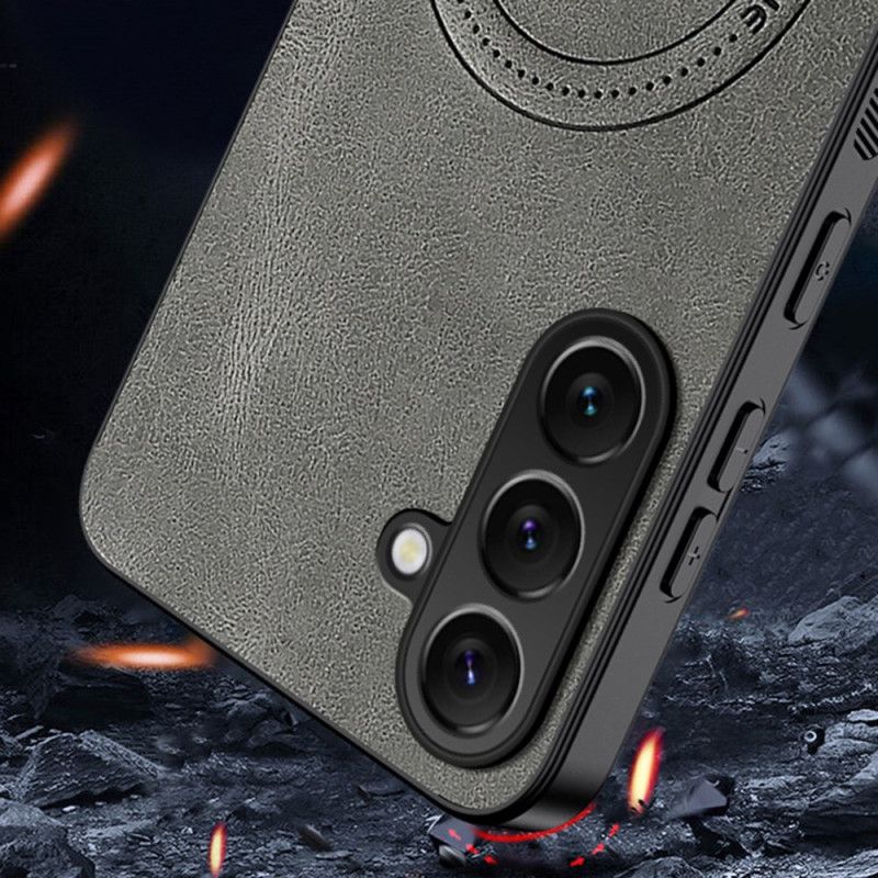 Coque Samsung Galaxy S26 Plus Magnétique Style Cuir