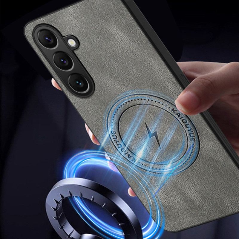 Coque Samsung Galaxy S26 Plus Magnétique Style Cuir