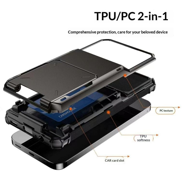 Coque Samsung Galaxy S26 Plus Porte-Cartes à Clapet