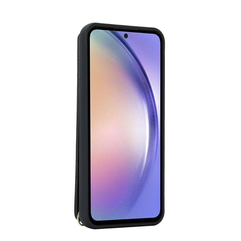 Coque Samsung Galaxy S26 Porte-Cartes et Bandoulière