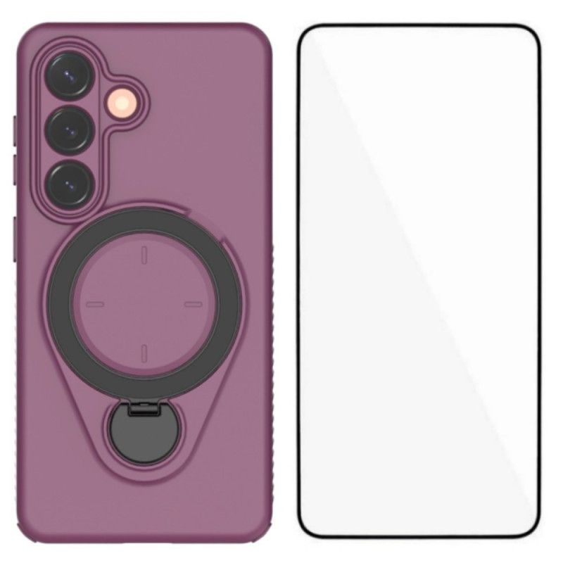 Coque Samsung Galaxy S26 Robuste avec Protecteur Écran en Verre Trempé