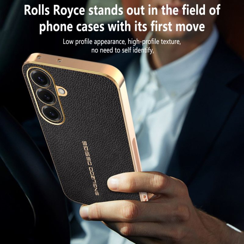 Coque Samsung Galaxy S26 Texture Litchi