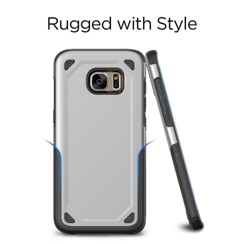 Coque Samsung Galaxy S7 Armor Effet Métal