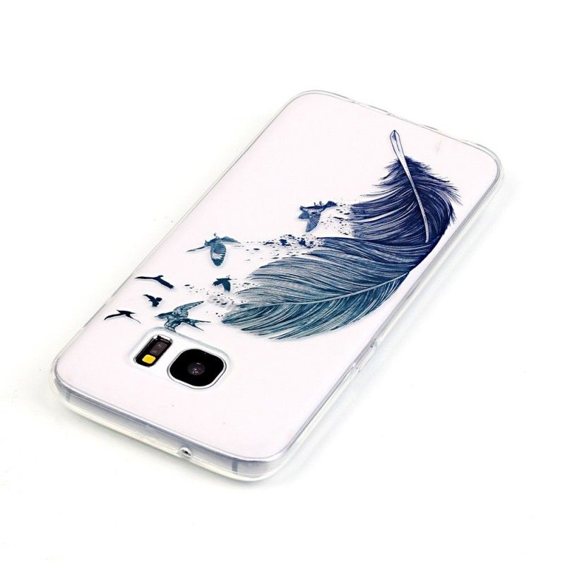 Coque Samsung Galaxy S7 Edge Légère Plume