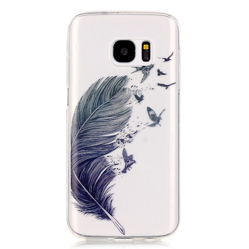 Coque Samsung Galaxy S7 Légère Plume