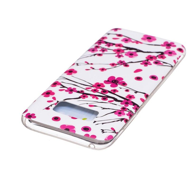 Coque Samsung Galaxy S8 Flowers Fluorescente