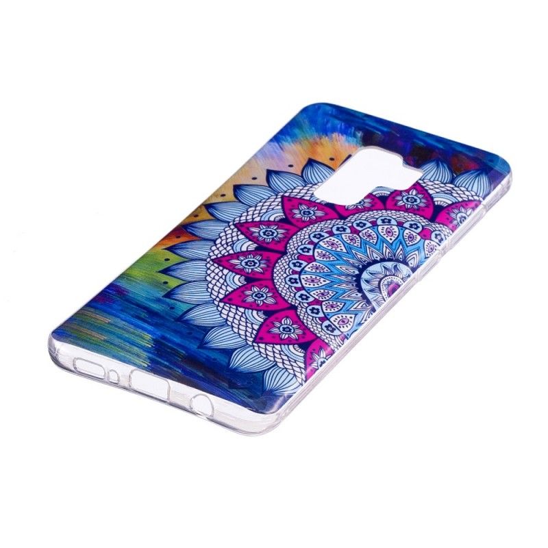 Coque Samsung Galaxy S8 Mandala Coloré Fluorescente
