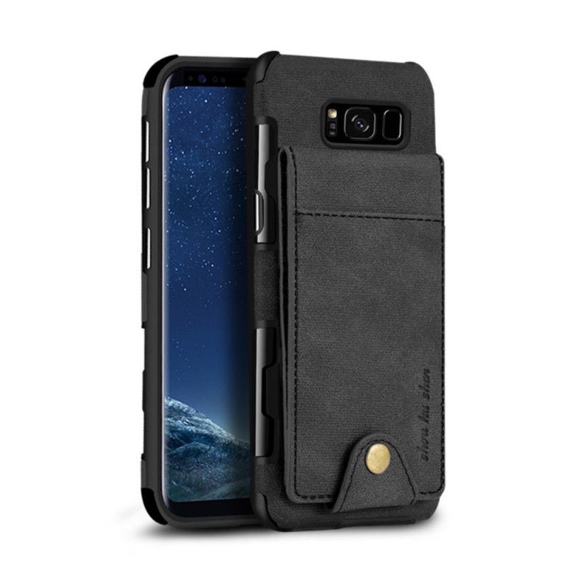 Coque Samsung Galaxy S8 Porte-cartes Rabattable