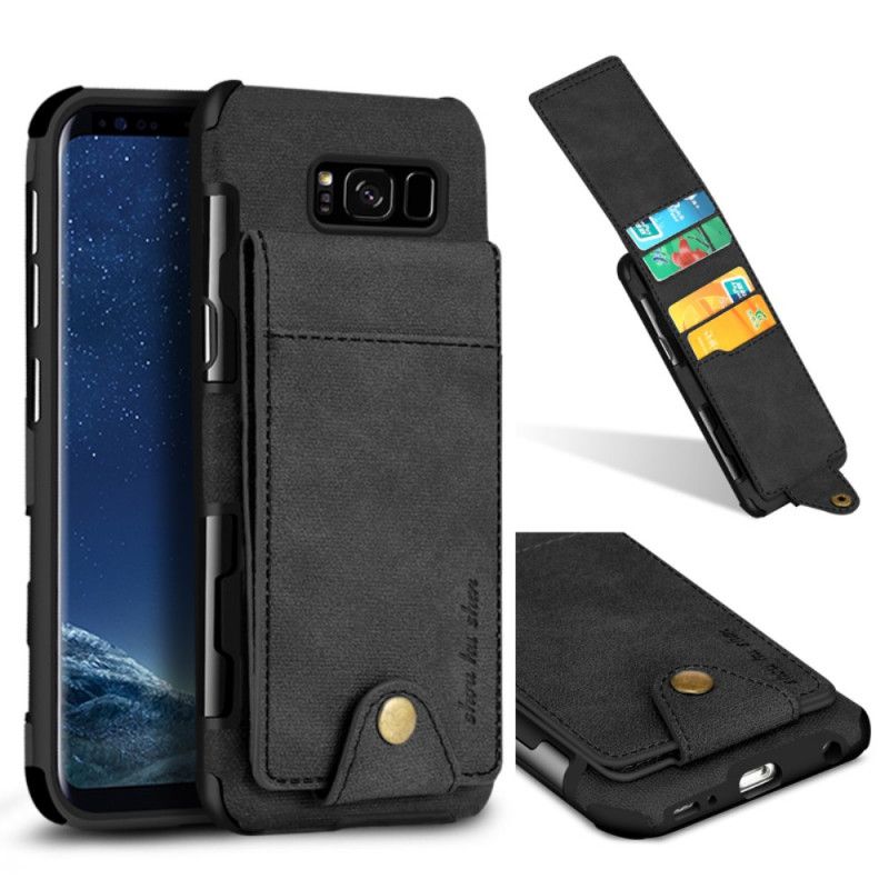 Coque Samsung Galaxy S8 Porte-cartes Rabattable