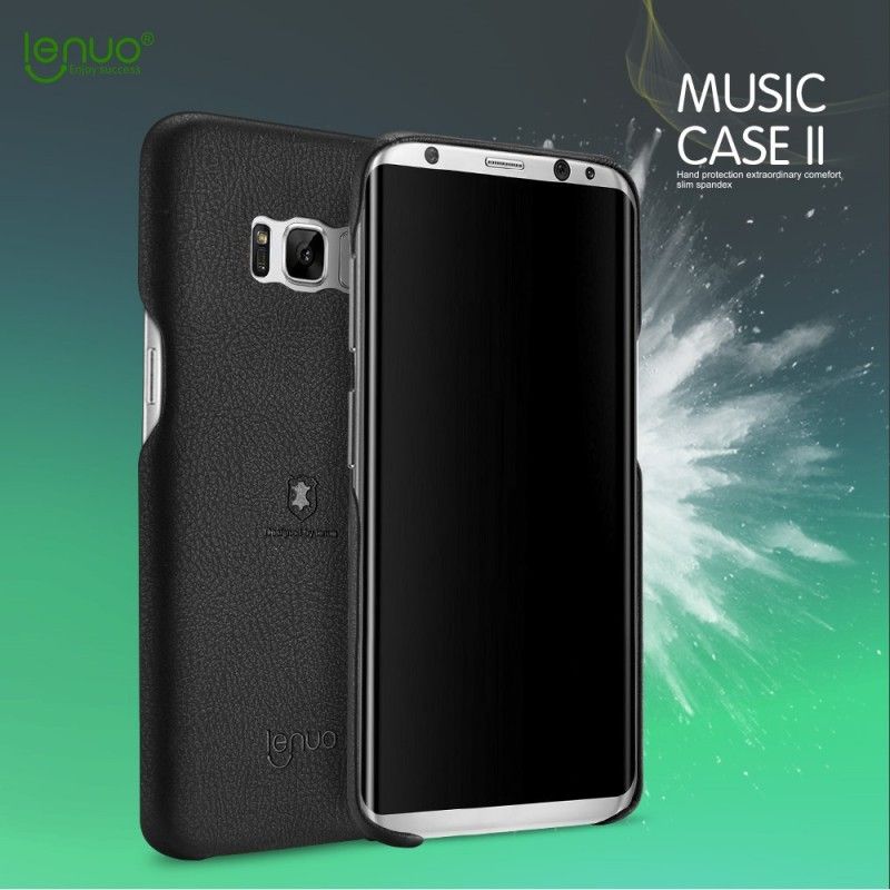 Coque Samsung Galaxy S8 Simili Cuir Lenuo