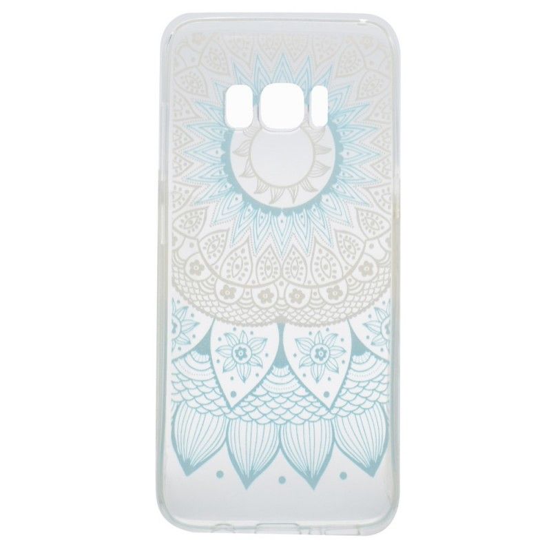 Coque Samsung Galaxy S8 Transparente Mandala Coloré