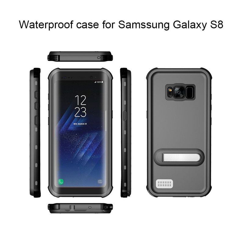 Coque Samsung Galaxy S8 Waterproof Avec Support Redpepper