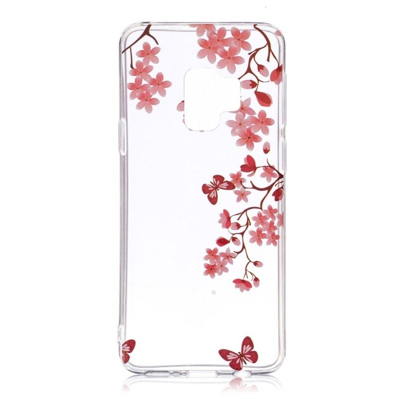 Coque Samsung Galaxy S9 Arbre À Fleurs