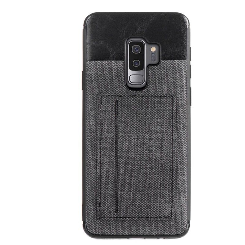 Coque Samsung Galaxy S9 Plus Effet Jeans Porte-carte