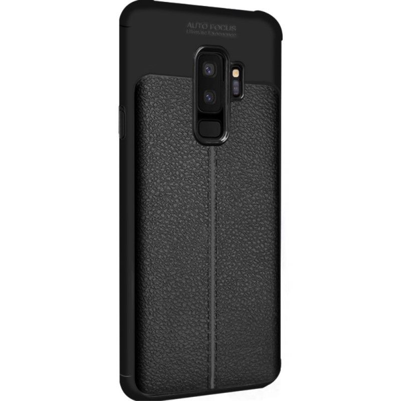 Coque Samsung Galaxy S9 Plus Imak Simili Cuir Couture