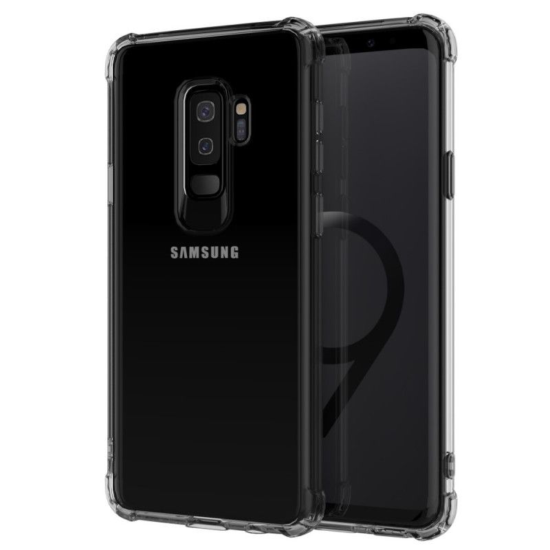 Coque Samsung Galaxy S9 Plus Transparente Leeu Coussins Protecteur