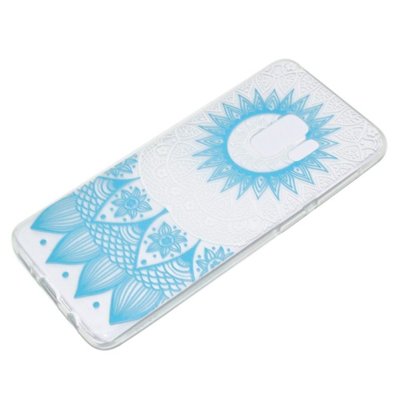 Coque Samsung Galaxy S9 Plus Transparente Mandala Coloré