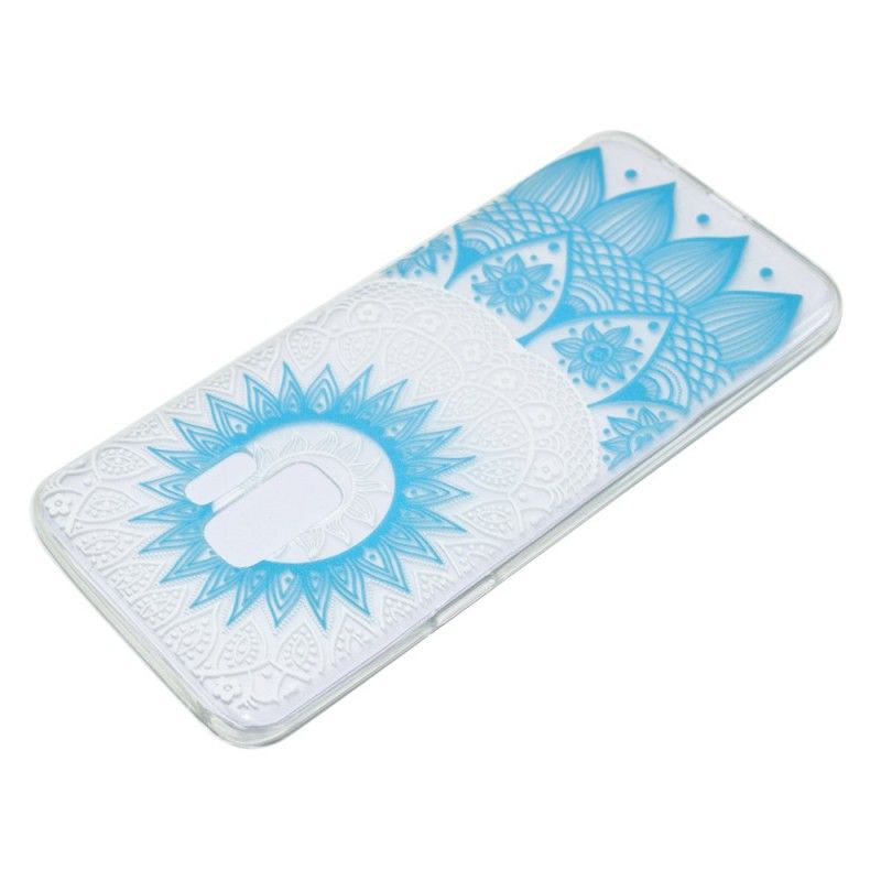 Coque Samsung Galaxy S9 Plus Transparente Mandala Coloré