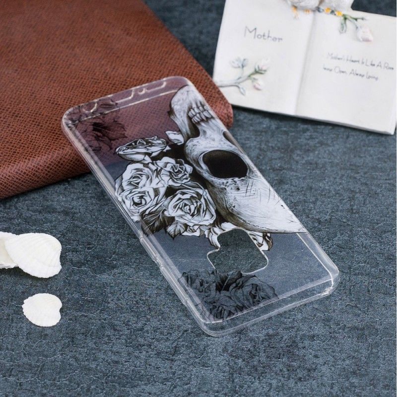 Coque Samsung Galaxy S9 Tête De Mort Fleurie