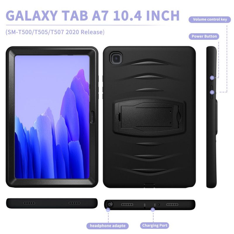 Coque Samsung Galaxy Tab A7 (2020) Protection Bumper Avec Support