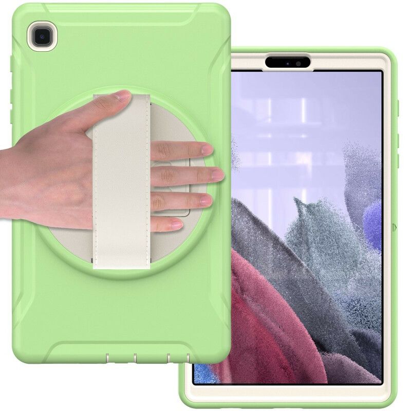Coque Samsung Galaxy Tab A7 Lite Triple Protection Avec Sangle Et Support