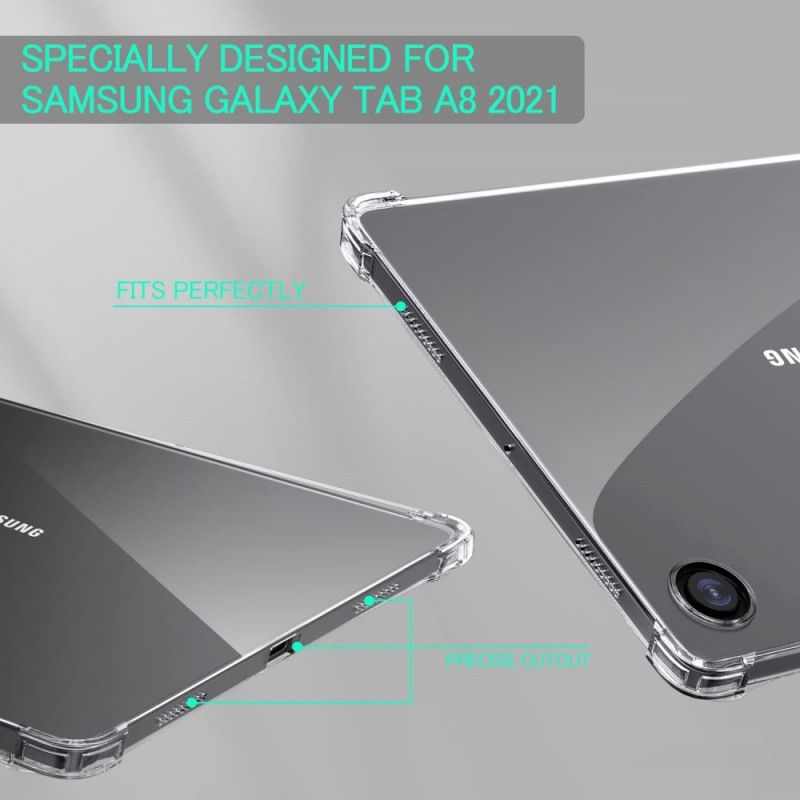 Coque Samsung Galaxy Tab A8 (2021) Silicone Transparent