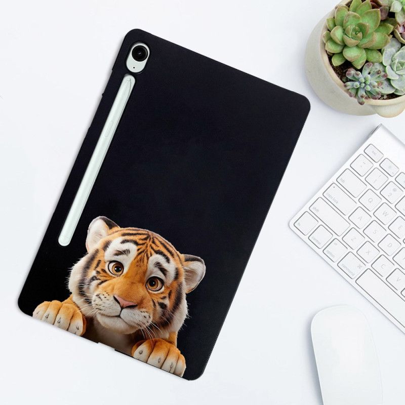 Coque Samsung Galaxy Tab S10 FE / S9 / S9 FE Petit Tigre