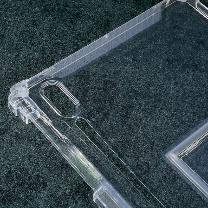 Coque Samsung Galaxy Tab S10 FE / S10 / S9 FE / S9 / S8 / S7 Transparente Support