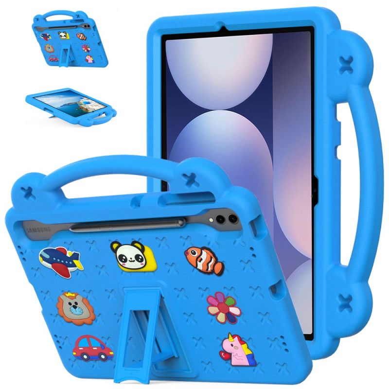 Coque Samsung Galaxy Tab S10 Plus / S9 FE Plus / S9 Plus EVA Animaux Animés