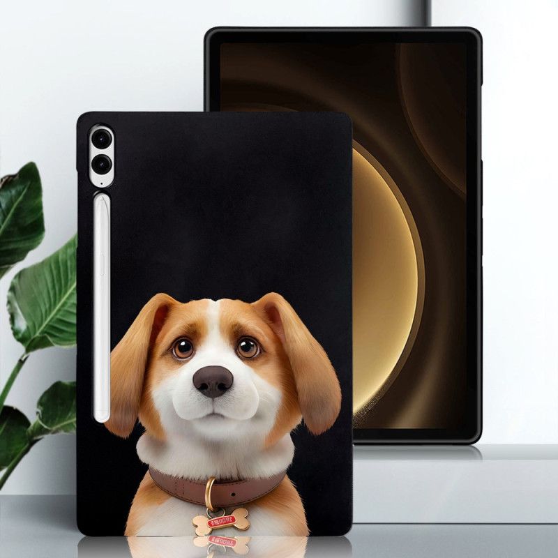 Coque Samsung Galaxy Tab S10 Plus / S9 FE Plus / S9 Plus Porte-Stylet Beagle