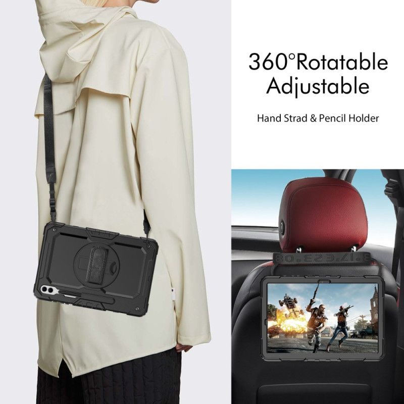 Coque Samsung Galaxy Tab S10 Plus / S9 Plus Ultra Résistante avec Film Protection Écran