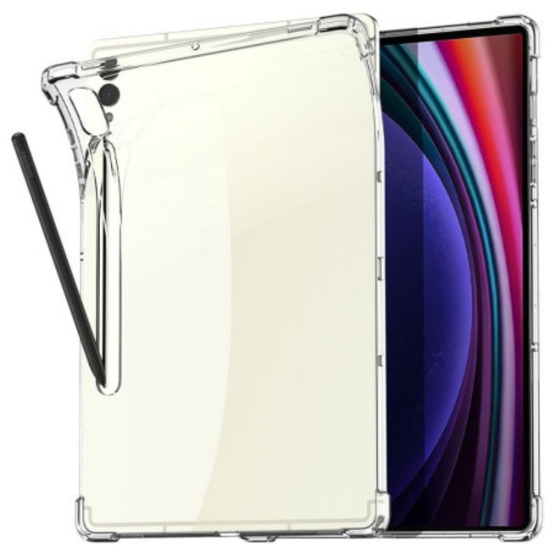Coque Samsung Galaxy Tab S10 Plus Transparente avec Porte-Stylet