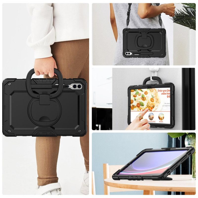 Coque Samsung Galaxy Tab S10 Ultra / S9 Ultra Protection Premium avec Bandoulière
