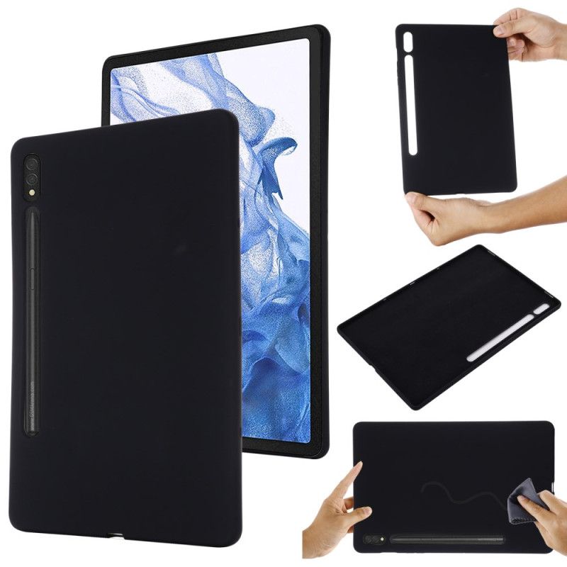Coque Samsung Galaxy Tab S10 Ultra Silicone Liquide