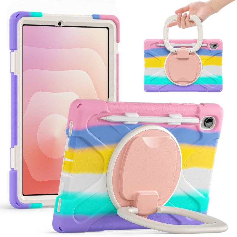 Coque Samsung Galaxy Tab S11 Triple Protection avec Anneau-Support