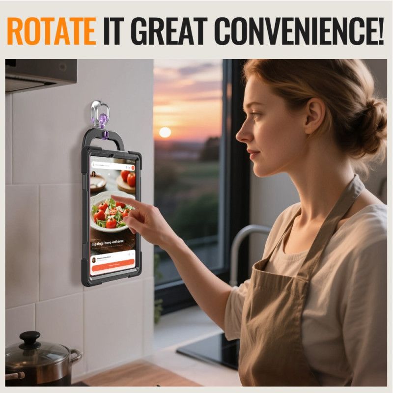 Coque Samsung Galaxy Tab S11 Triple Protection avec Anneau-Support