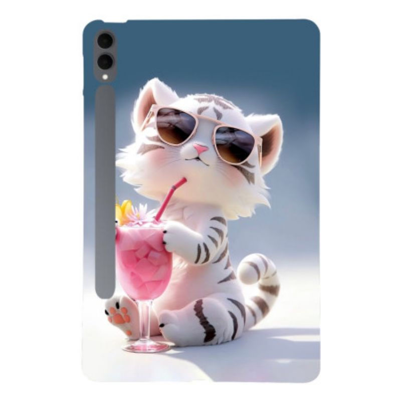Coque Samsung Galaxy Tab S11 Ultra Tigre Cartoon