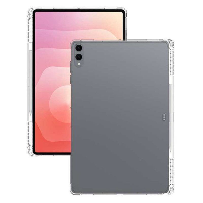Coque Samsung Galaxy Tab S11 Ultra Transparente avec Porte-Stylet