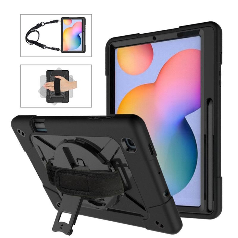 Coque Samsung Galaxy Tab S6 Lite Sangle Et Bandoulière