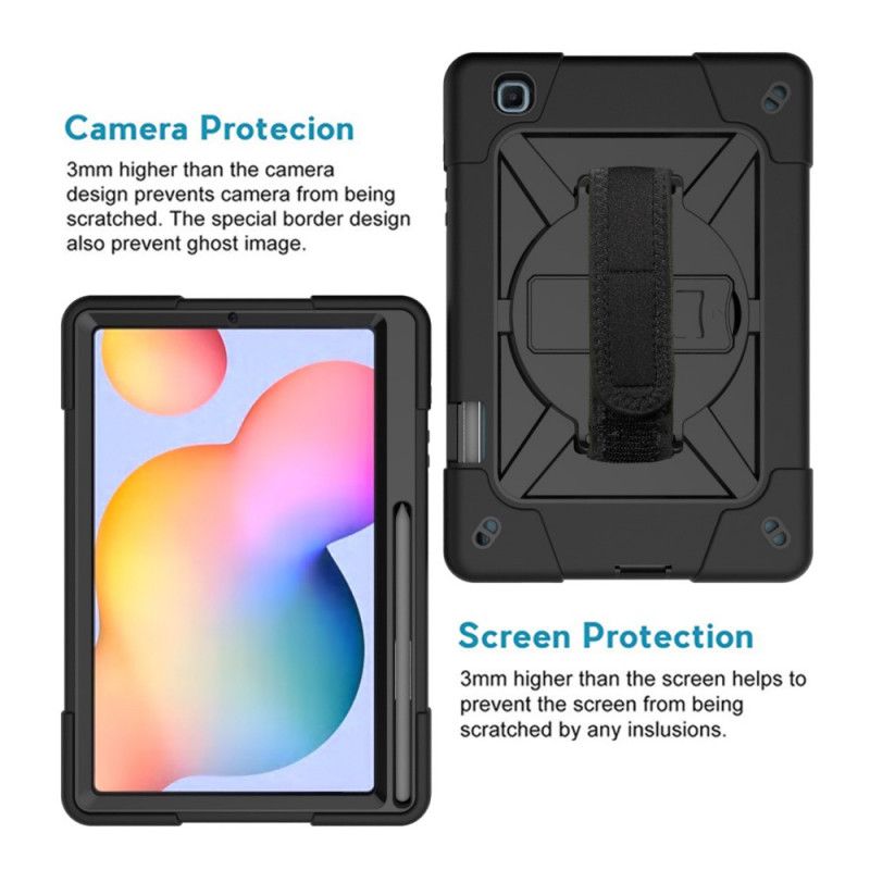 Coque Samsung Galaxy Tab S6 Lite Sangle Et Bandoulière